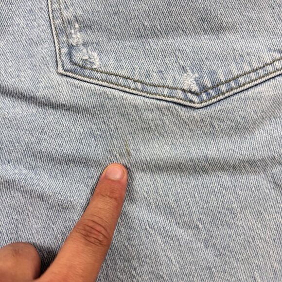 Abercrombie & Fitch Jeans Women's 36/22S Blue 90s Straight Ultra High Rise Denim - Picture 13 of 13